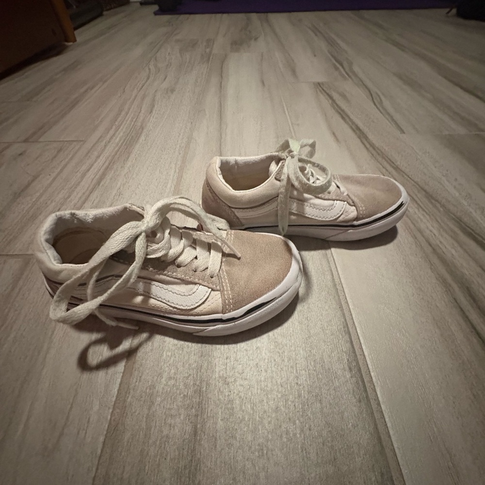 Toddler Size 11 Beige Vans